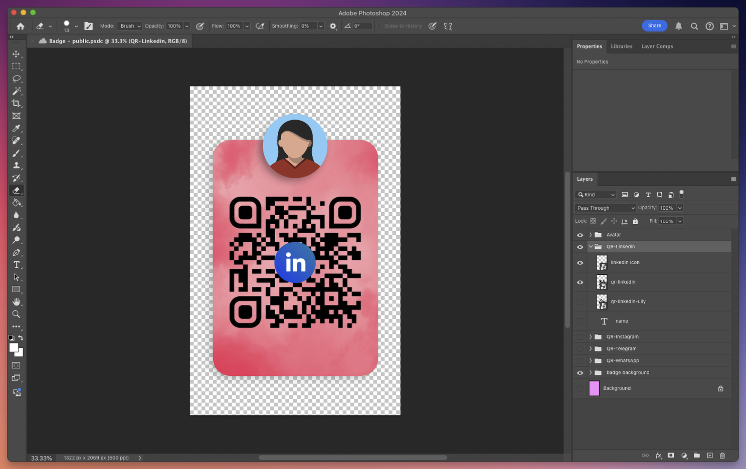 Photoshop template